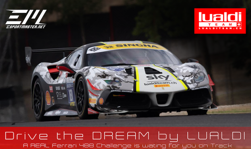 DRIVE THE DREAM – REAL TRACK WITH REAL FERRARI 488 Challenge